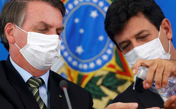 Jair Bolsonaro e Luiz Henrique Mandetta