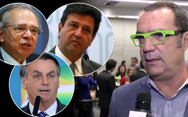 Paulo Guedes, Jair Bolsonaro, Luiz Henrique Mandetta e Tito Bessa
