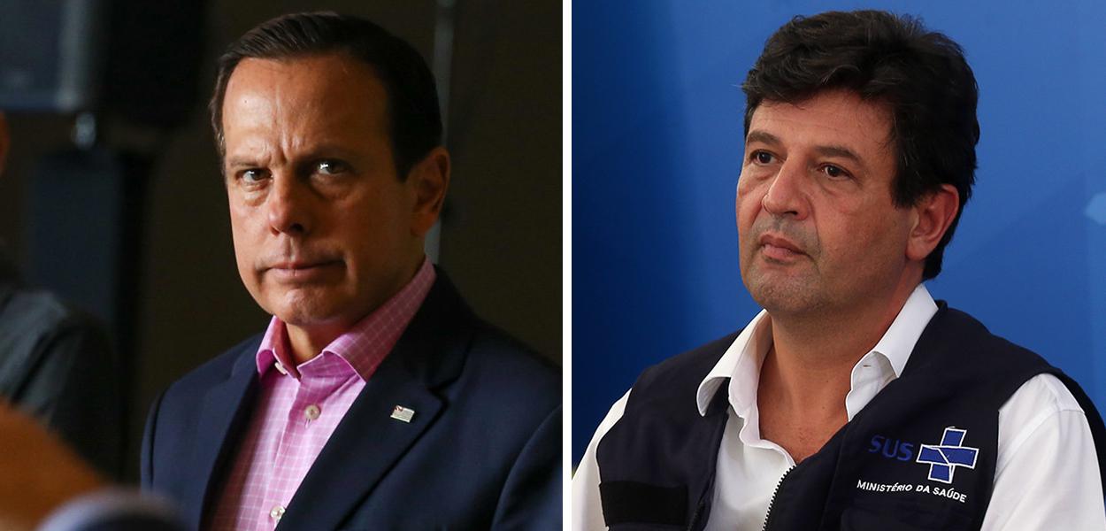 João Doria e Luiz Henrique Mandetta