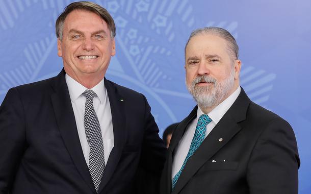 Jair Bolsonaro e Augusto Aras