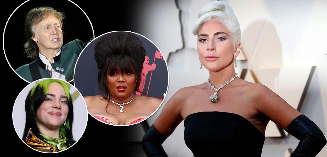 Lady Gaga, Paul McCartney, Lizzo e Billie Eilish