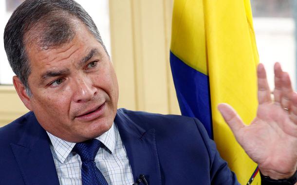 Ex-presidente do Equador Rafael Correa