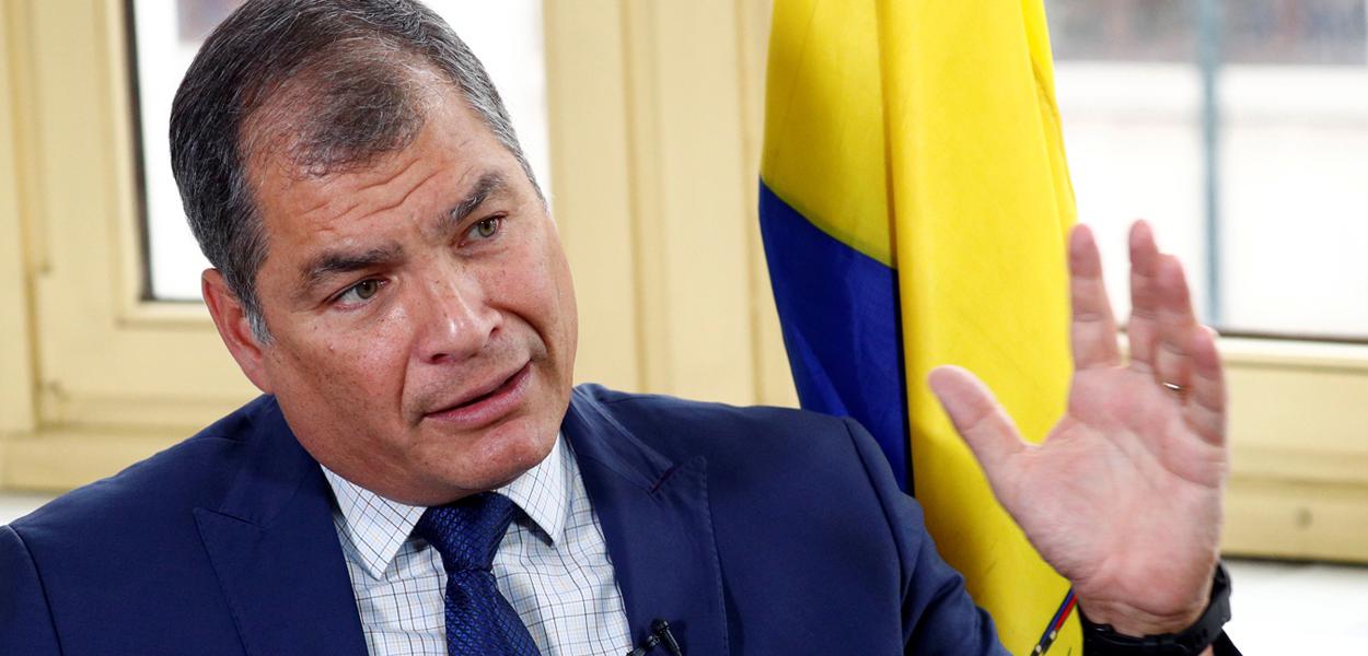 Ex-presidente do Equador Rafael Correa