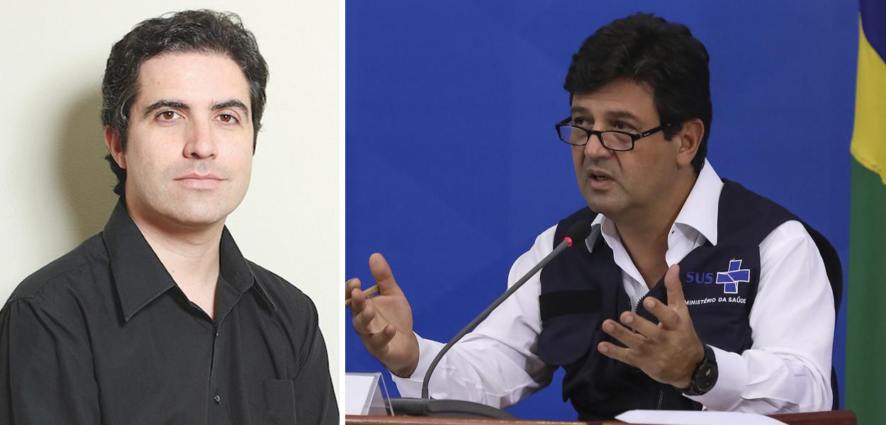 Bernardo Mello Franco e Luiz Henrique Mandetta