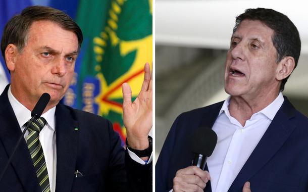 Jair Bolsonaro e David Uip