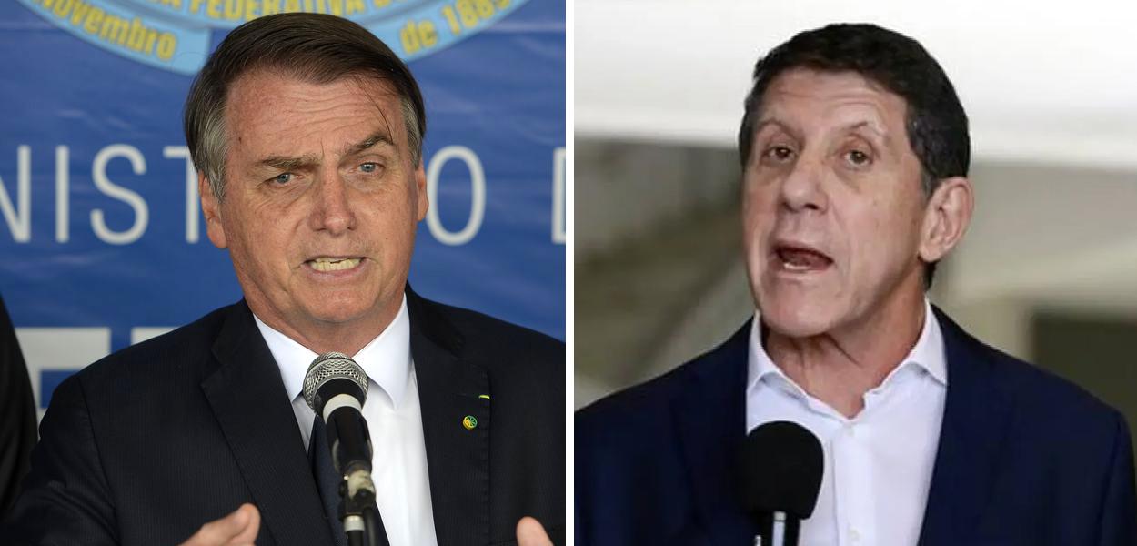 Jair Bolsonaro e David Uip