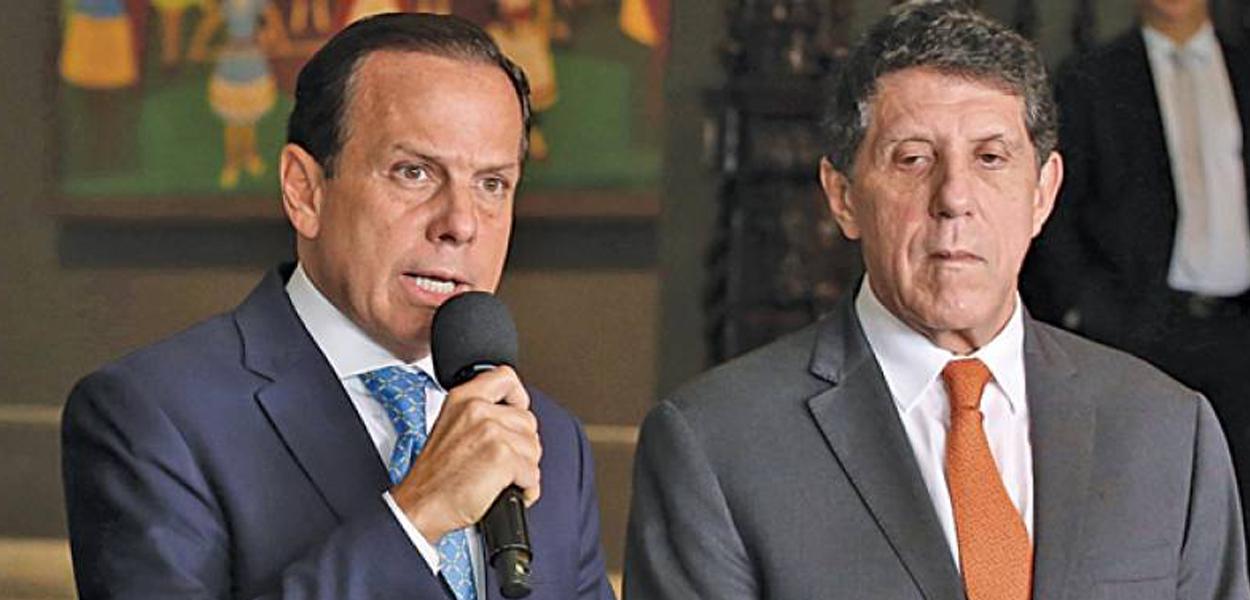 João Doria e David Uip