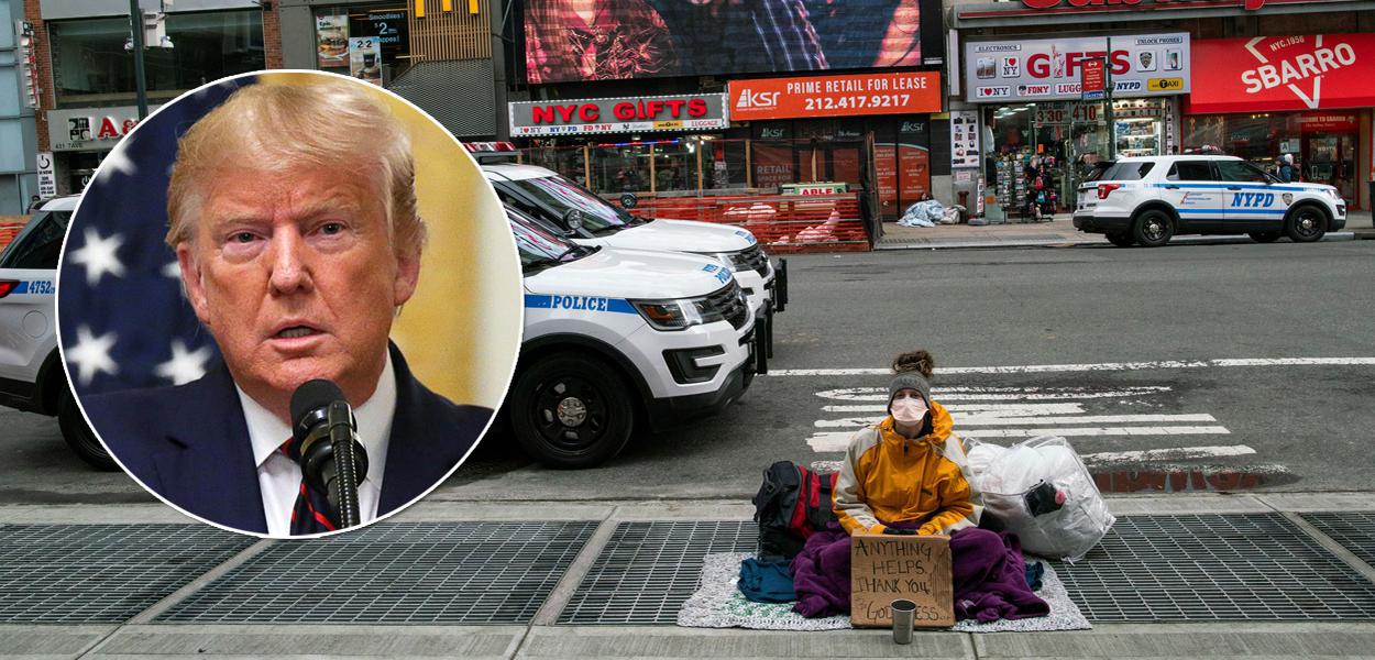 EUA lideram número de casos de coronavírus no mundo