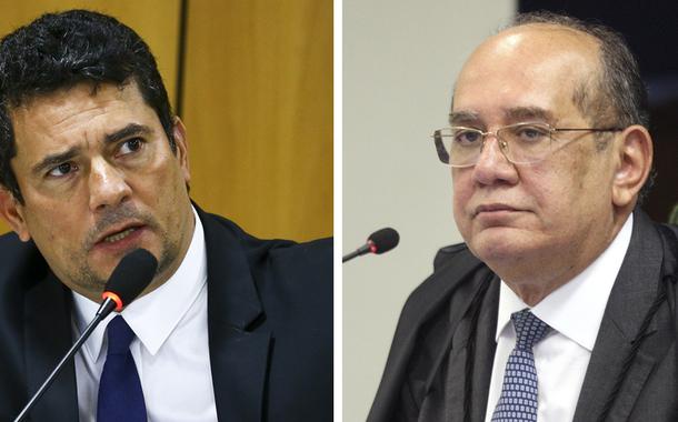 Sérgio Moro e Gilmar Mendes