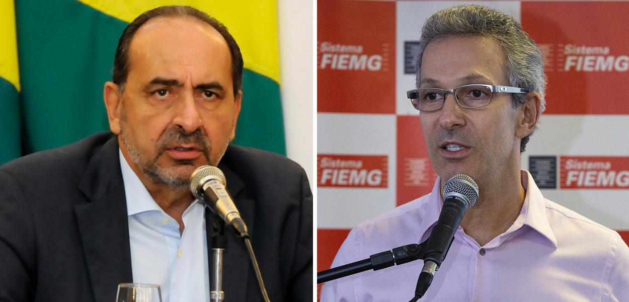 Alexandre Kalil e Romeu Zema