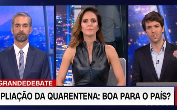 Caio Copolla leva invertida até da mediadora Monalisa Perrone
