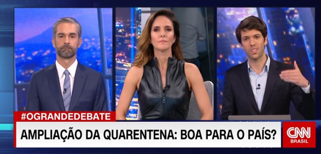 Caio Copolla leva invertida até da mediadora Monalisa Perrone