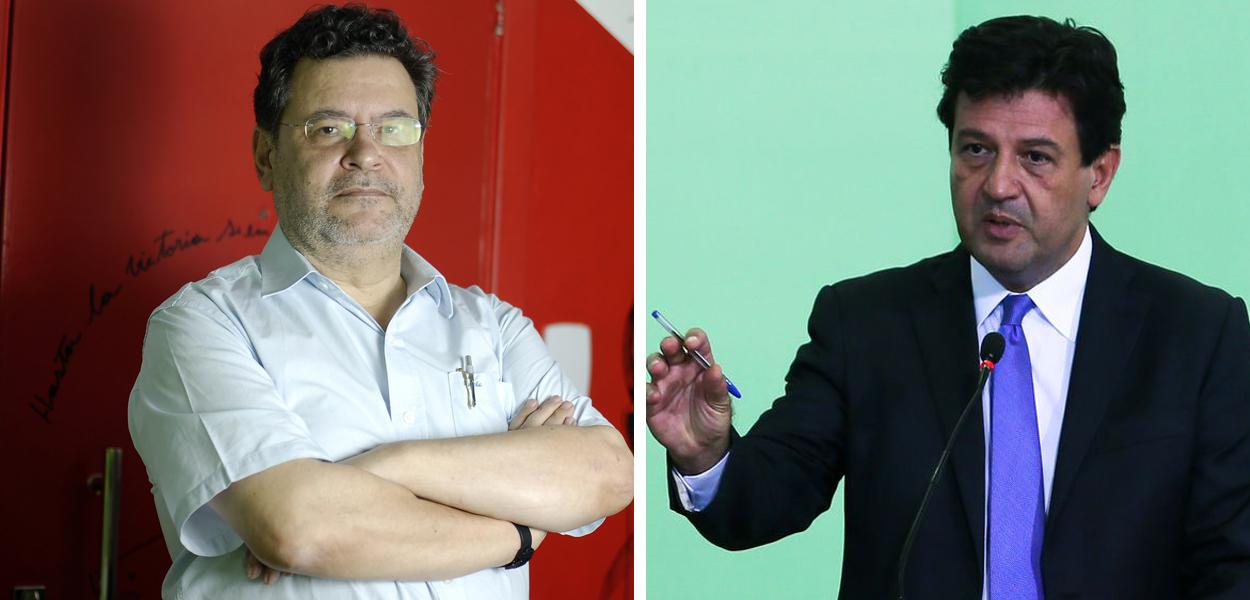 Rui Costa Pimenta (PCO) e Luiz Henrique Mandetta