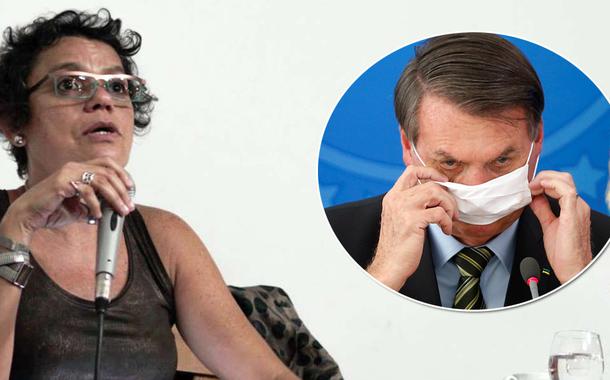Professora da UFF Jacqueline Muniz e Jair Bolsonaro