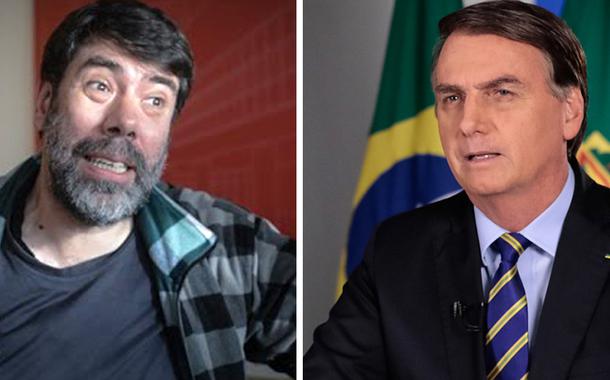 Psicanalista Tales Ab'Sáber e Jair Bolsonaro