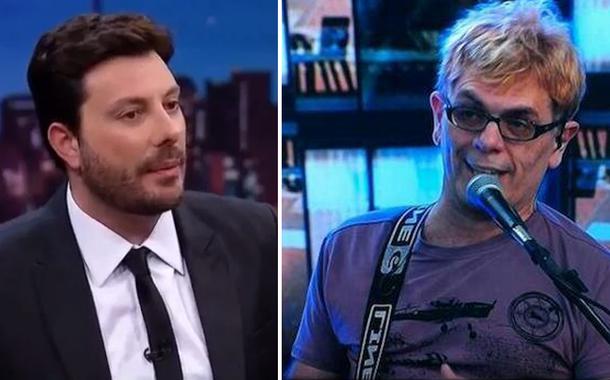 Danilo Gentili e Roger Moreira, da banda Ultraje a Rigor