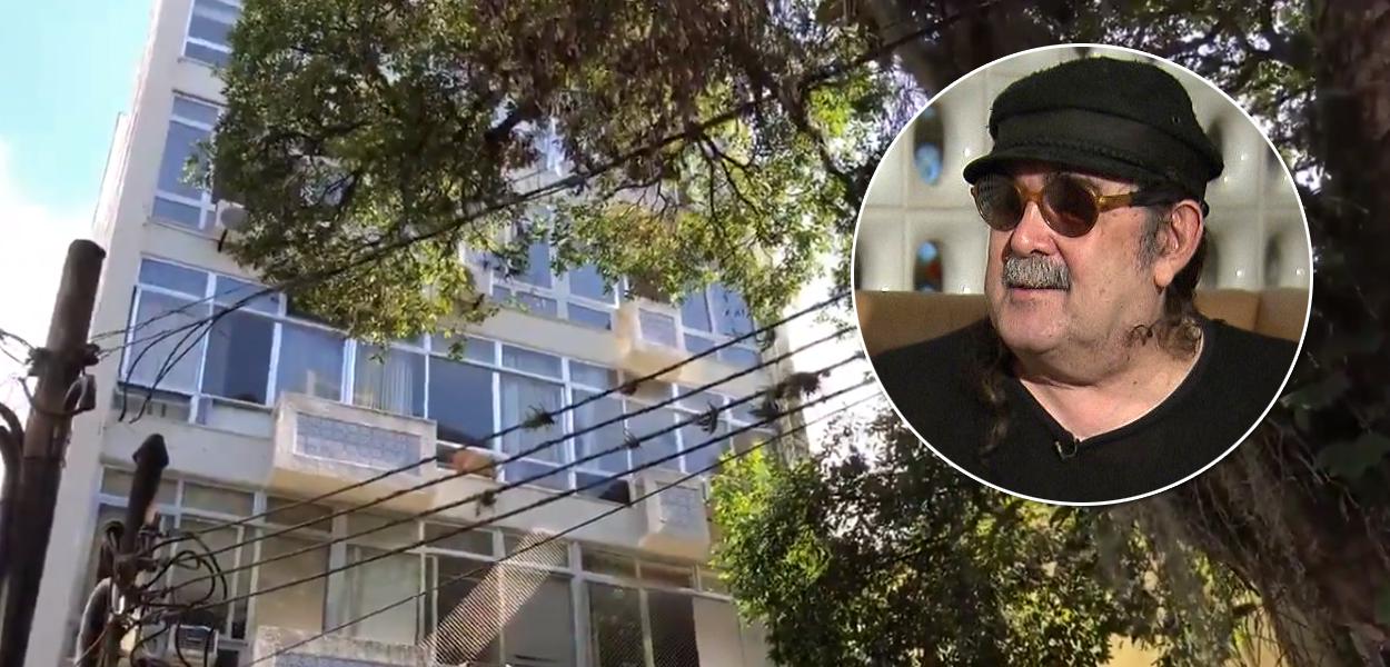 Vizinhos homenageiam o cantor Moraes Moreira, que morreu nesta segunda-feira (13), aos 72 anos