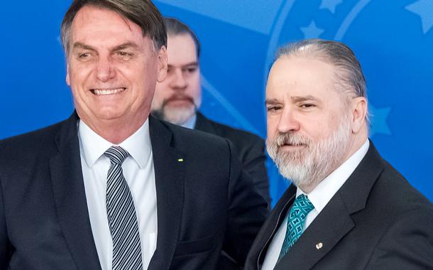 Jair Bolsonaro e Augusto Aras