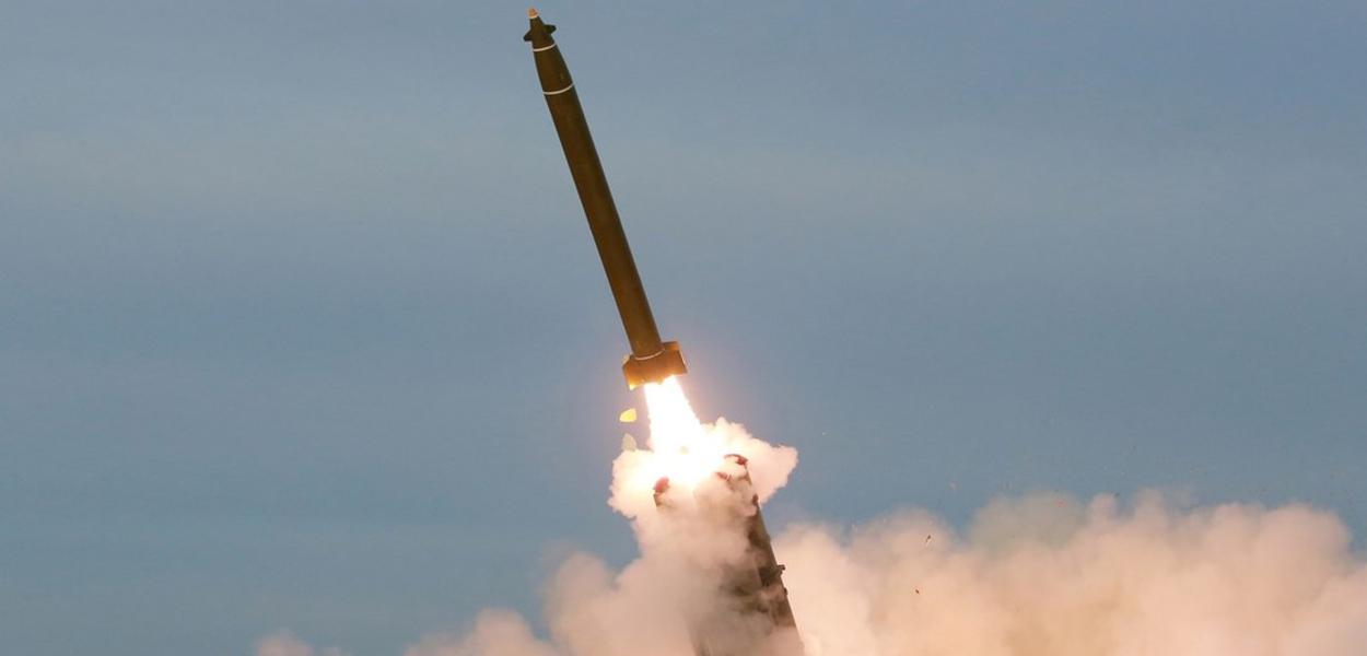 Disparo de míssil na Coreia do Norte