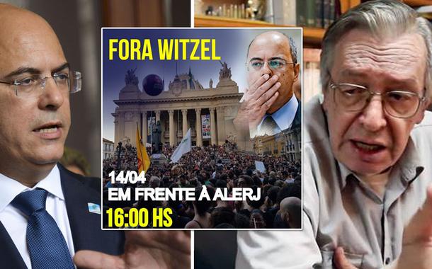 Wilson Witzel e Olavo de Carvalho