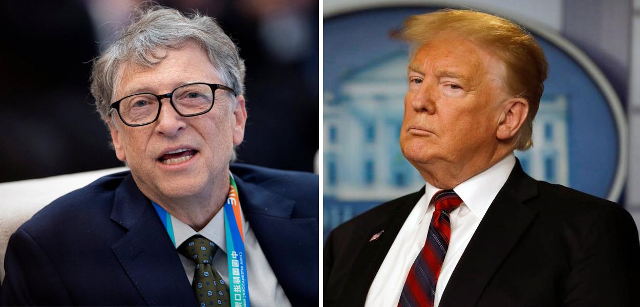Bill Gates e Donald Trump