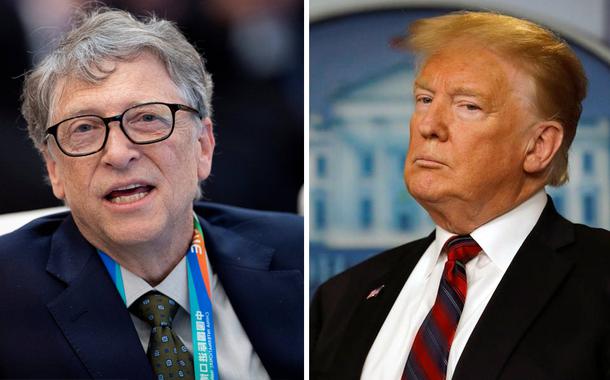 Bill Gates e Donald Trump