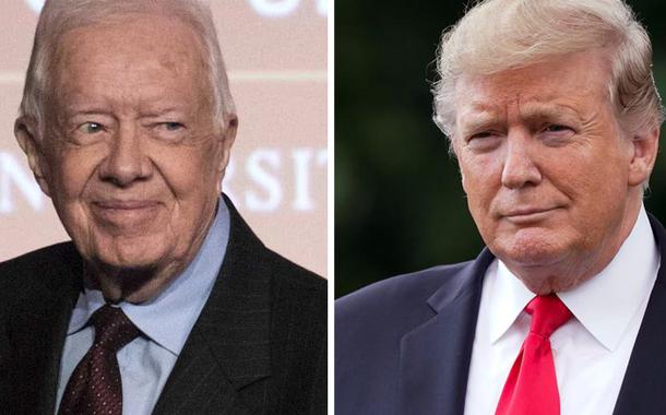 Trump e Jimmy Carter