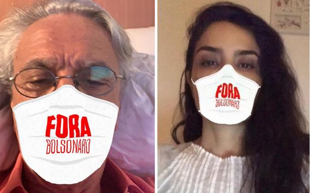 Caetano Veloso, Leticia Sabatela e Fernanda Abreu