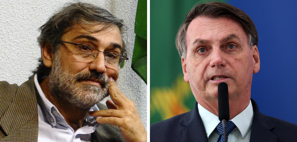 Mauro Iasi e Jair Bolsonaro