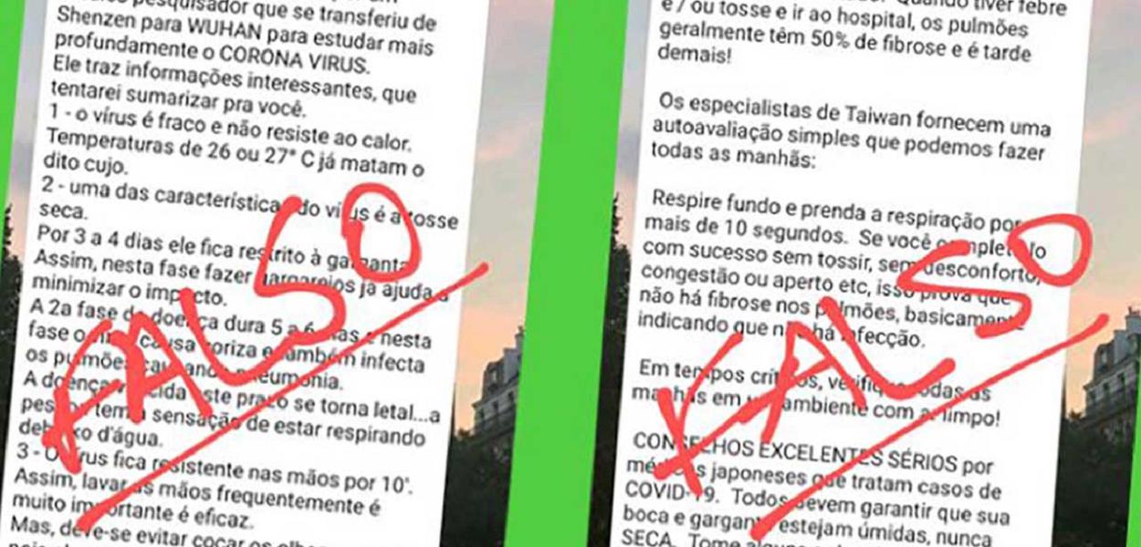 Corona fake news