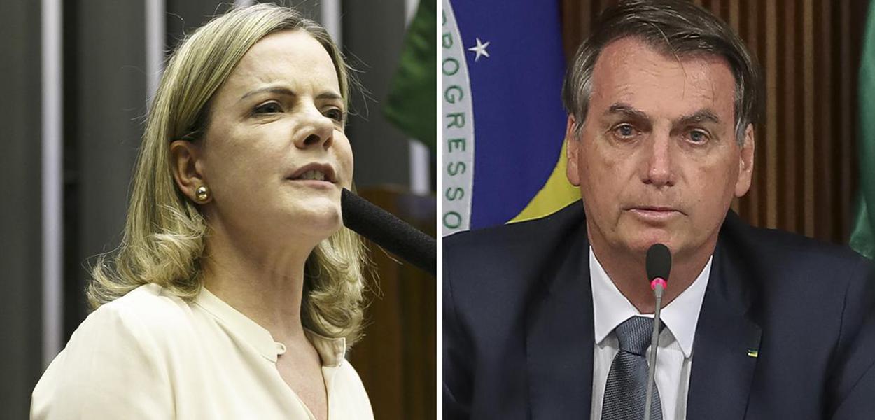 Presidente do PT, Gleisi Hoffmann (PR) aponta negligência de Jair Bolsonaro ao estimular o fim da quarentena