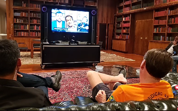 Bolsonaro e Roberto Jefferson