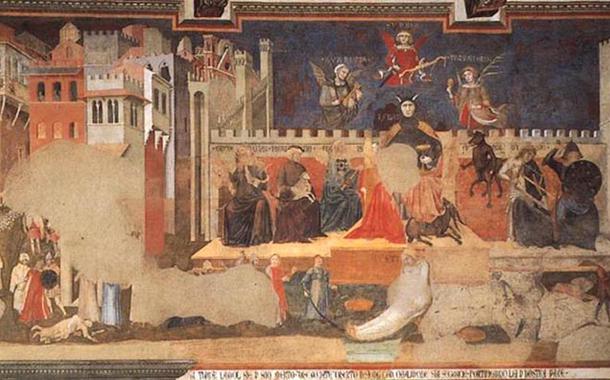 Alegoria do mau governo (1338), de Ambrogio Lorenzetti