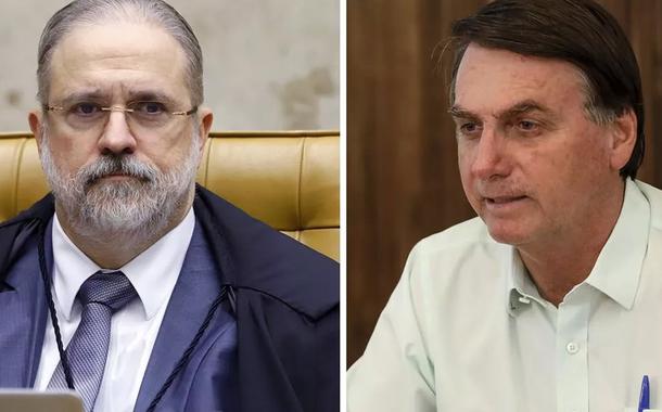 Augusto Aras e Bolsonaro