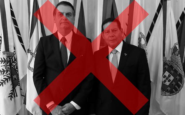 Jair Bolsonaro e Hamilton Mourão