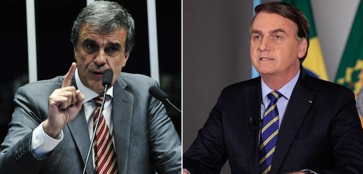 José Eduardo Cardozo e Jair Bolsonaro
