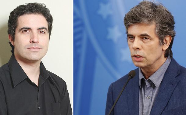 Bernardo Mello Franco e Nelson Teich