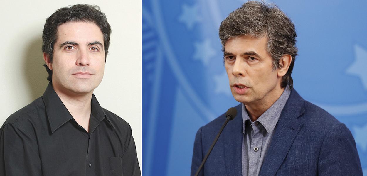 Bernardo Mello Franco e Nelson Teich