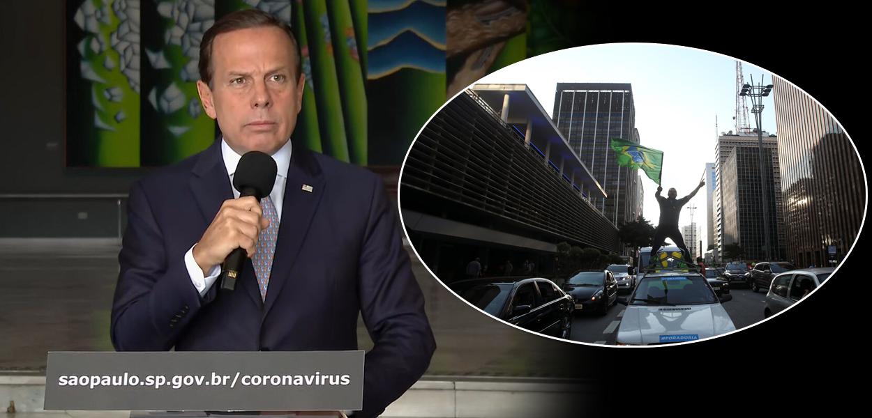 Carreata pro Bolsonaro e Doria