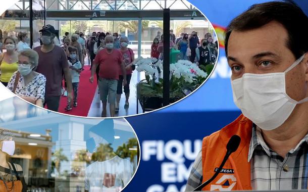 Templos religiosos também foram reabertos pelo governo catarinense