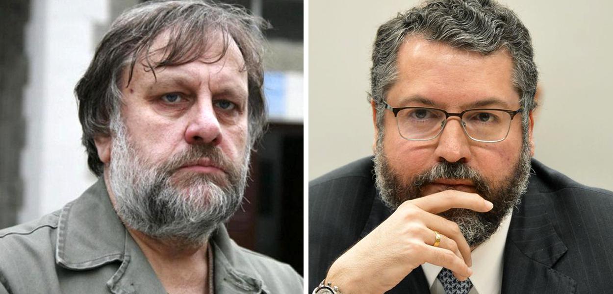 Ernesto Araújo comparou isolamento social a campos de concentração em crítica a livro de Slavoj Zizek