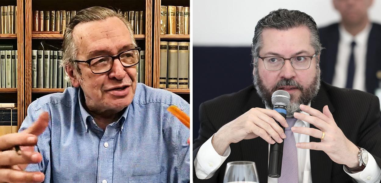 Olavo de Carvalho e Ernesto Araújo