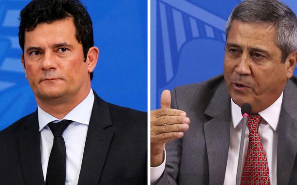 Sérgio Moro e Walter Braga Netto