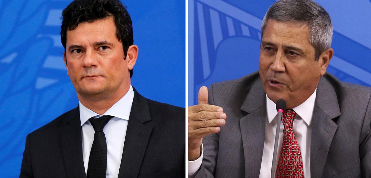 Sérgio Moro e Walter Braga Netto