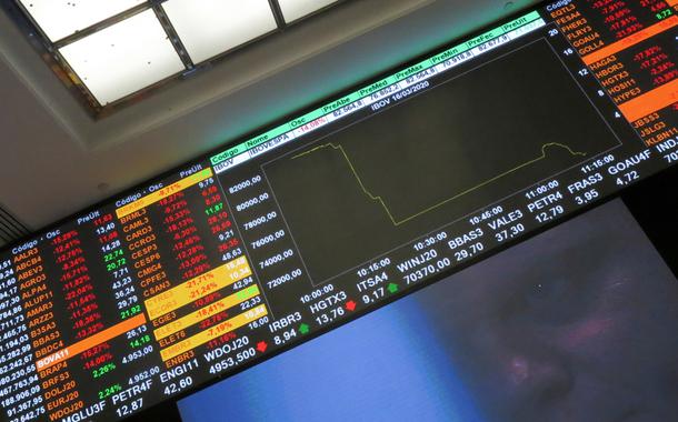 Painel Bolsa de São Paulo