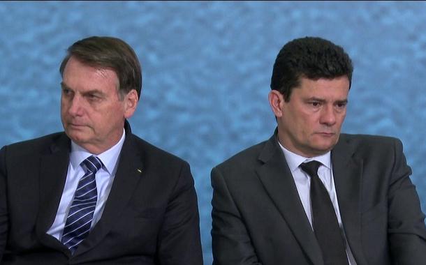 Jair Bolsonaro e Sergio Moro