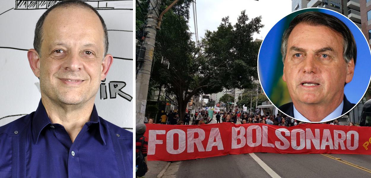 Breno Altman e Jair Bolsonaro