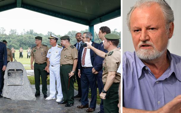 Bolsonaro, militares e João Pedro Stedile, do MST