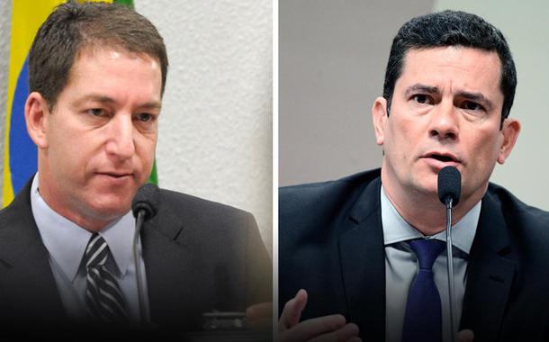 Glenn Greenwald e Sergio Moro