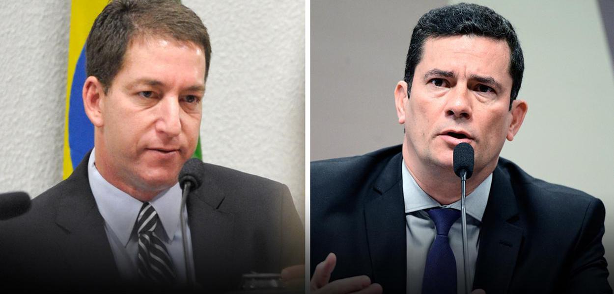 Glenn Greenwald e Sergio Moro